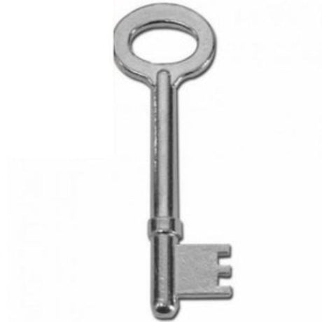 Key For Xcel Mortice Lock #32 Xcel spare key, robust design with embossed code PREP130 for home security and convenience.