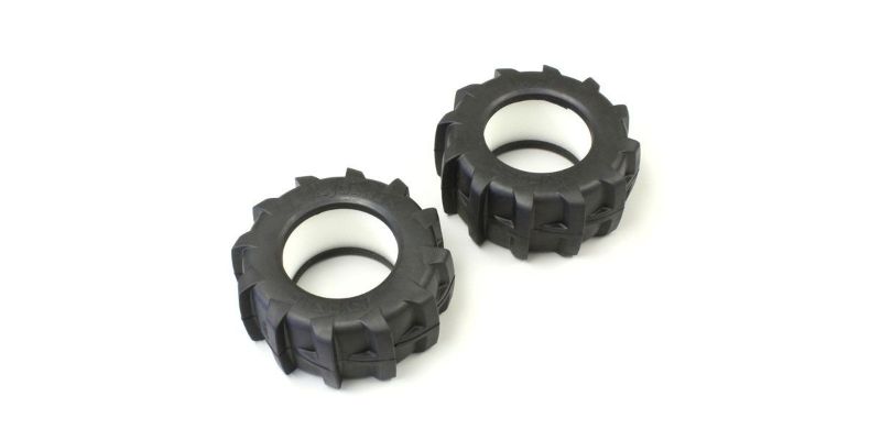 High-quality Kyosho FO-XX tyres (2pcs) designed for enhanced grip and stability in remote control cars.