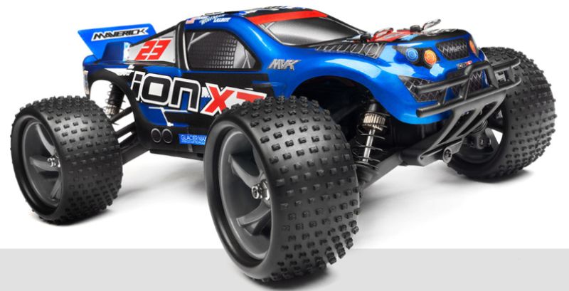 1/18 Ion XT Truggy RC car, 4WD, waterproof, durable design, perfect for off-road and track racing adventures.