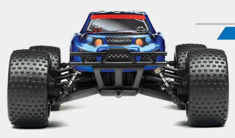 1/18 Ion XT Truggy RC car featuring 4WD design, waterproof receiver, and independent suspension for versatile off-road fun.