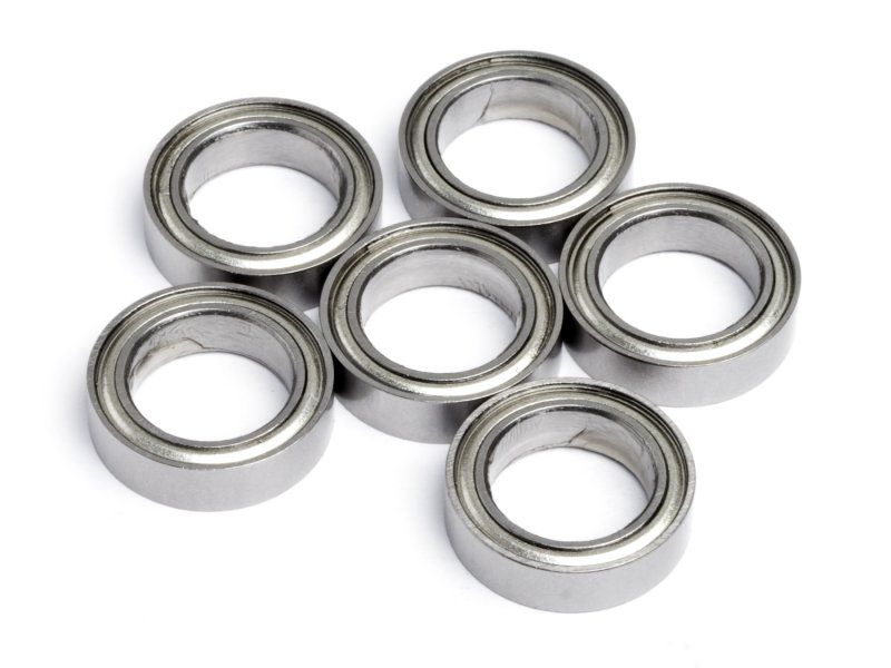 Plastic Kitset Maverick Part Rolling Bearings 15x10x4 (6pcs) for smooth rotation in DIY and mechanical projects.