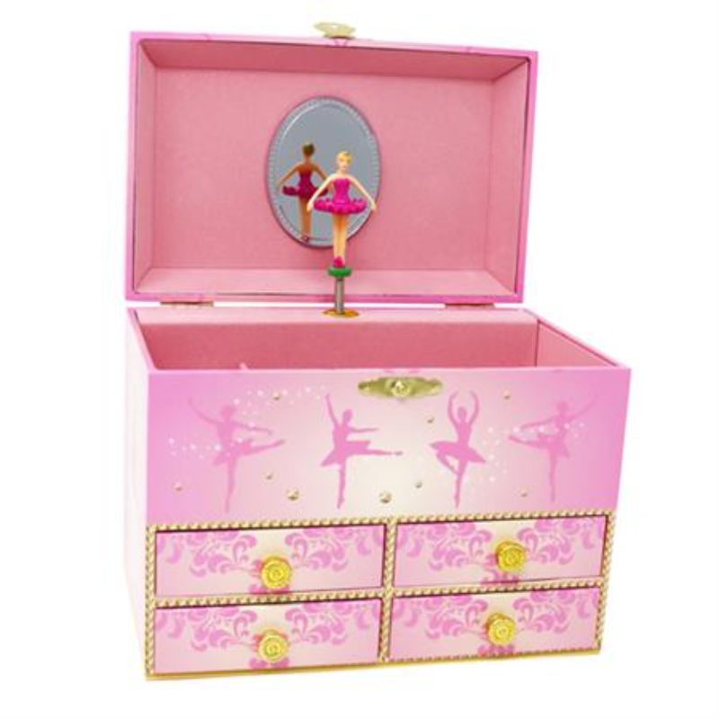 Musical Jewellery Box - PP Romantic Ballet Medium