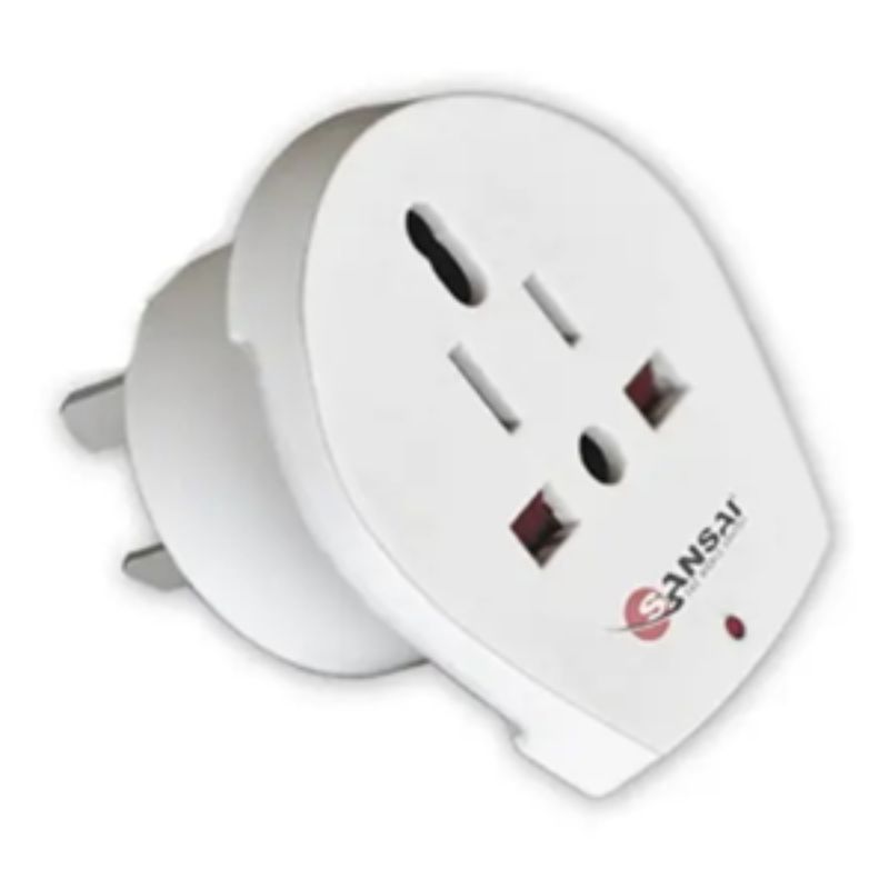 Sansai Inbound Travel Adapter - US/UK/EU to AU/NZ Plug .