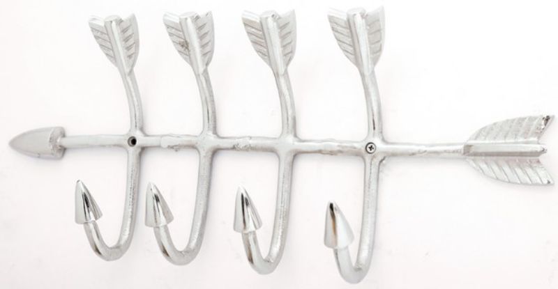 WALL HOOK - ALUMINIUM ARROW (52.5cm)