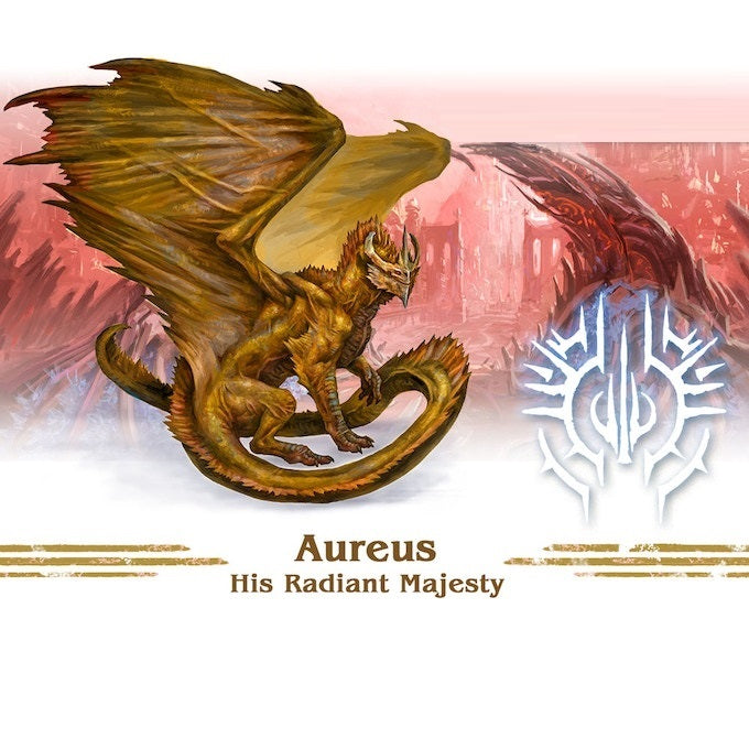 Draco Studios: Great Wyrms of Draka RPG - Plastic Dragon - Aureus