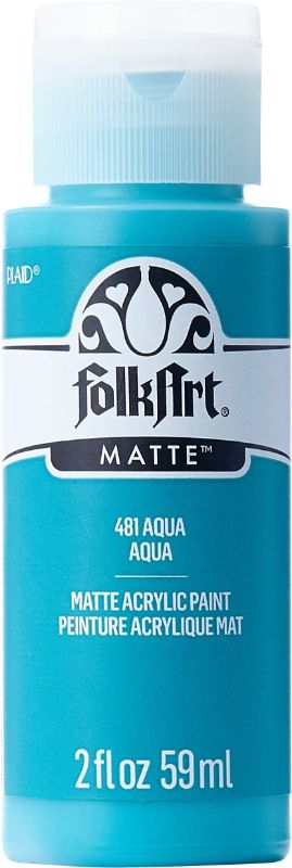Folk Art Acrylic Paint 2oz/59ml AQUA JA481