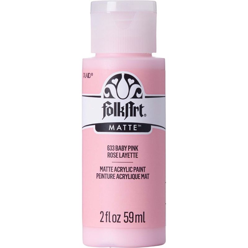 Folk Art Acrylic Paint 2oz/59ml BABY PINK K633