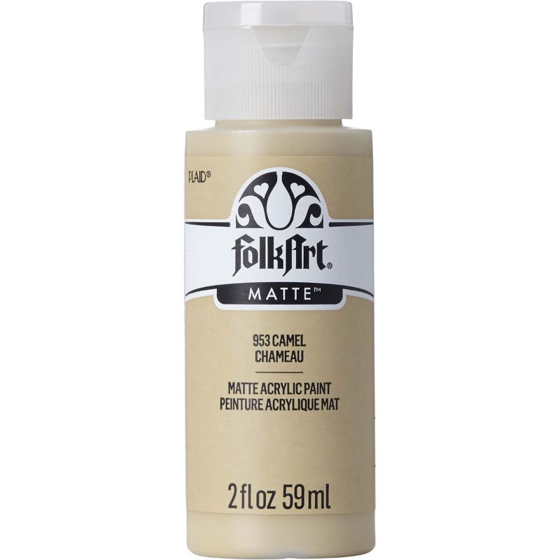 Folk Art Acrylic Paint 2oz/59ml CAMEL JA953