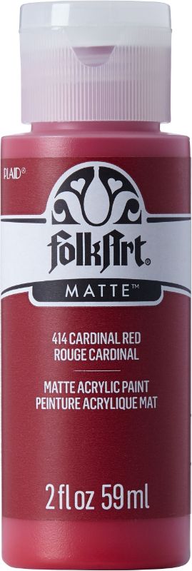 Folk Art Acrylic Paint 2oz/59ml CARDINAL RED K414