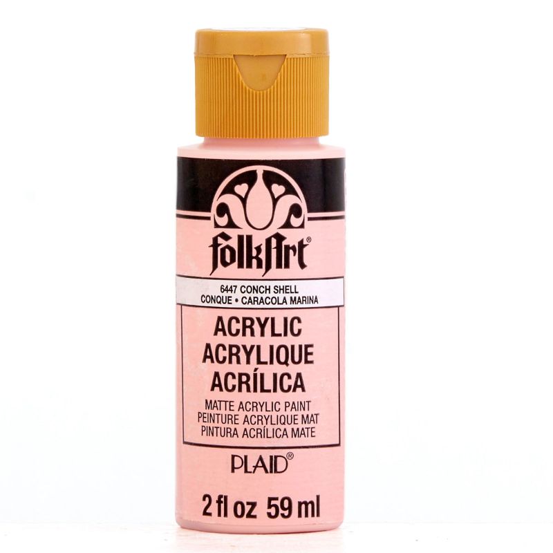 Folk Art Acrylic Paint 2oz/59ml CONCH SHELL 6447
