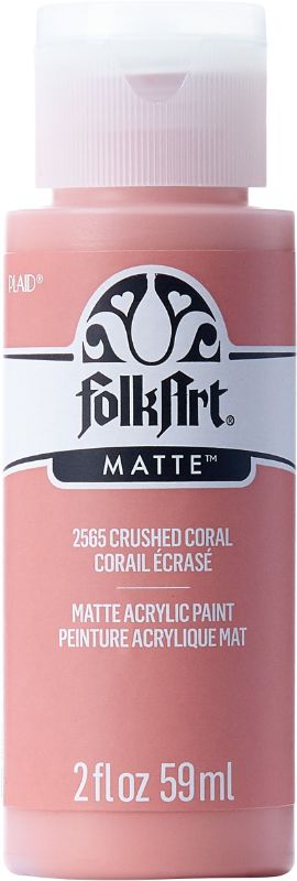 Folk Art Acrylic Paint 2oz/59ml CRUSHED CORAL 2565