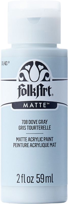 Folk Art Acrylic Paint 2oz/59ml DOVE GRAY 708M