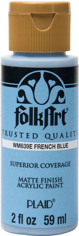 Folk Art Acrylic Paint 2oz/59ml FRENCH BLUE WM639E