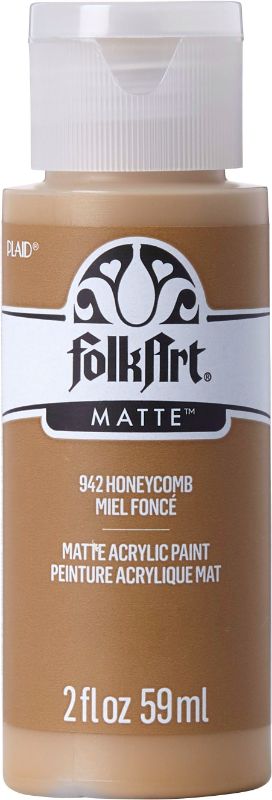 Folk Art Acrylic Paint 2oz/59ml HONEYCOMB JA942