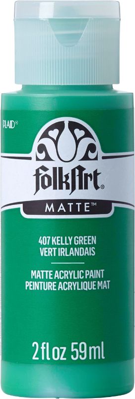 Folk Art Acrylic Paint 2oz/59ml KELLY GREEN K407