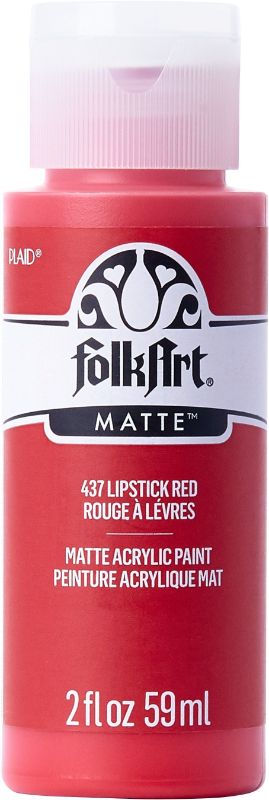 Folk Art Acrylic Paint 2oz/59ml LIPSTICK RED K437