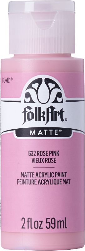 Folk Art Acrylic Paint 2oz/59ml ROSE PINK JA632