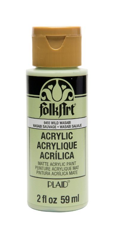 Folk Art Acrylic Paint 2oz/59ml WILD WASABI 6455