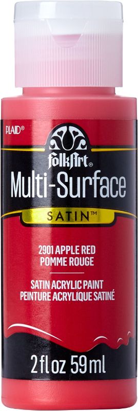 Folk Art Multi-surface Acrylic Paint 2oz/59ml APPLE RED 2901