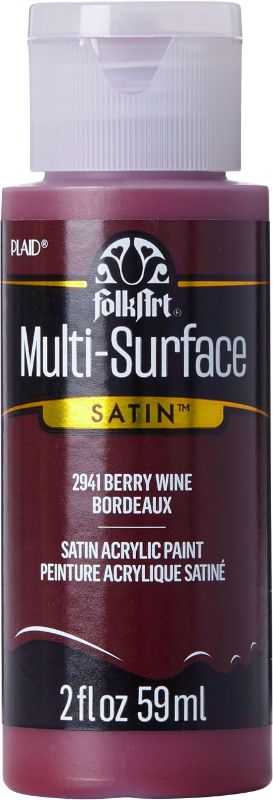 Folk Art Multi-surface Acrylic Paint 2oz/59ml BERRY WINE 2941E