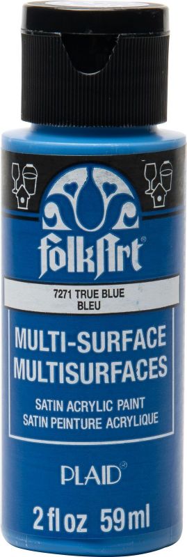 Folk Art Multi-surface Acrylic Paint 2oz/59ml TRUE BLUE 7271