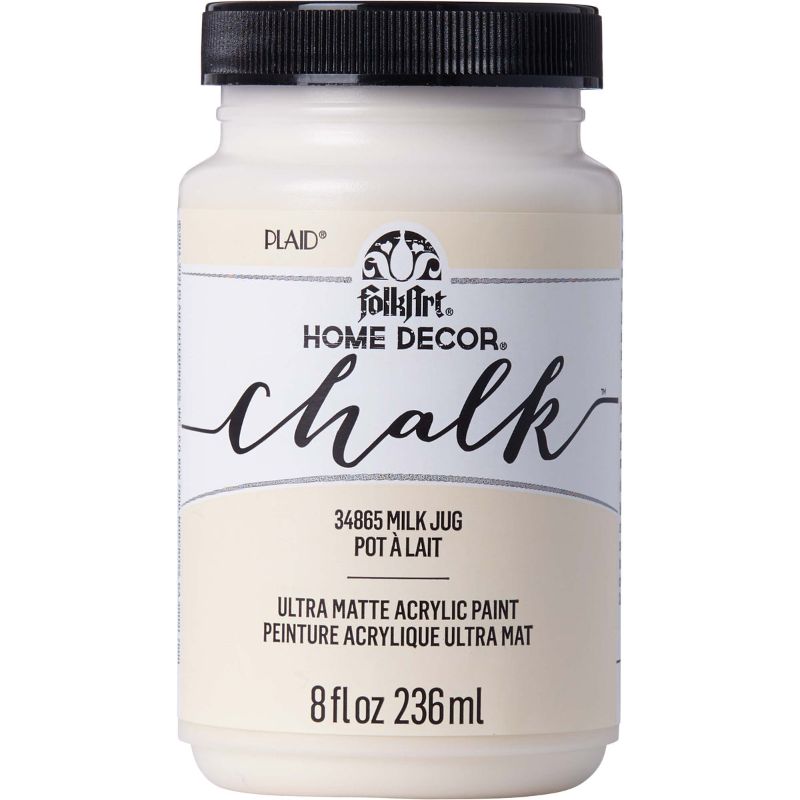 Folk Art Home Decor Chalk Acrylic Paint 8oz/236ml MILK JUG 34865