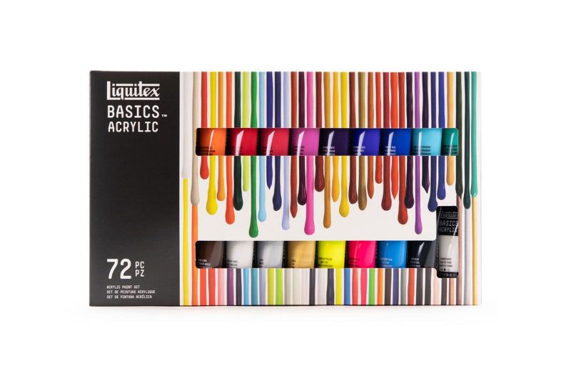 Liquitex Basics Acrylic Paints 22ml - Sets BASICS ACR SET 72 x 22ML