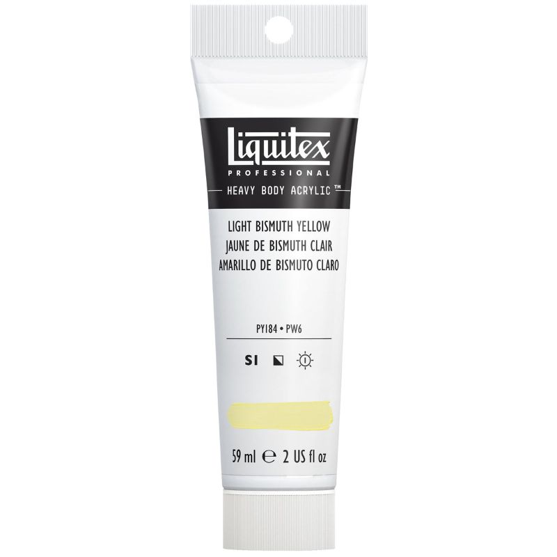 Liquitex Heavy Body Acrylic Paint 59ml Muted, LIGHT BISMUTH YLLW S1
