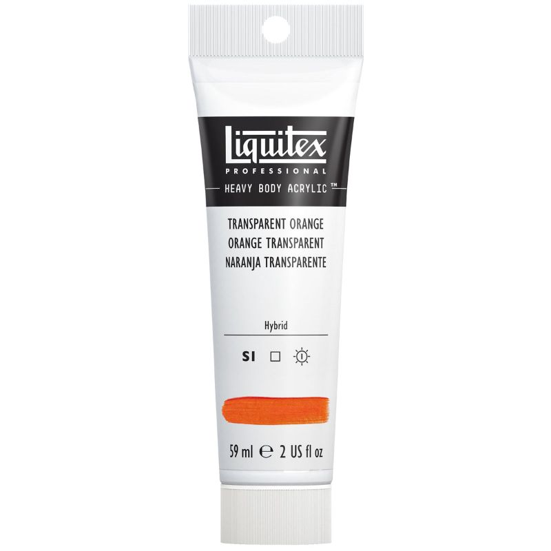Liquitex Heavy Body Acrylic Paint 59ml Muted, TRANSP. ORANGE S2