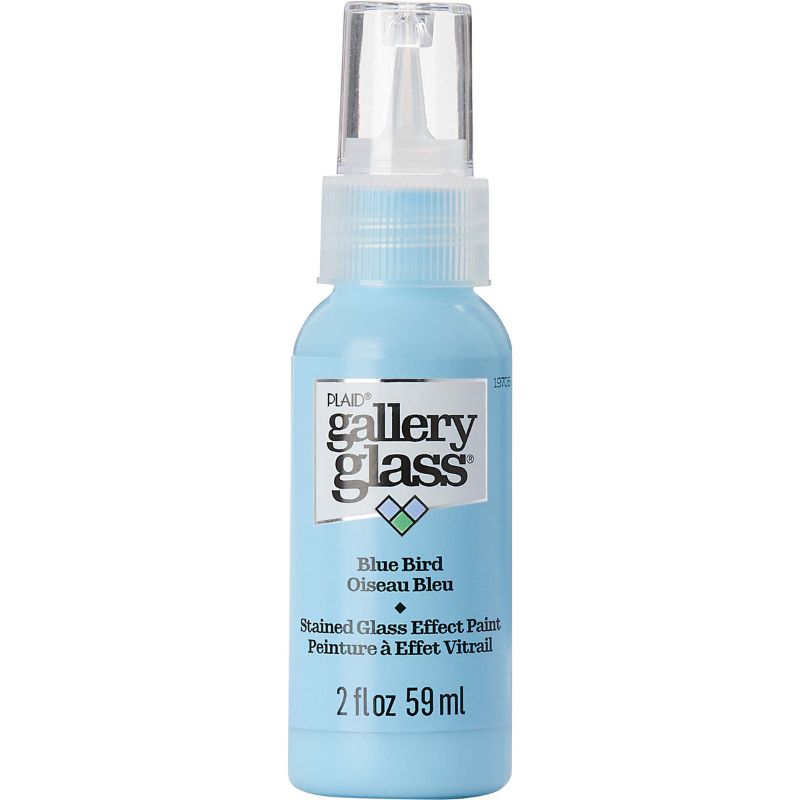 Plaid Gallery Stained Glass Paint 59ml BLUE BIRD O 19705