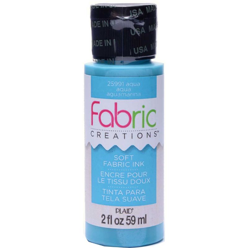 Fabric Creations Soft Fabric Ink 2oz/59ml AQUA 25991