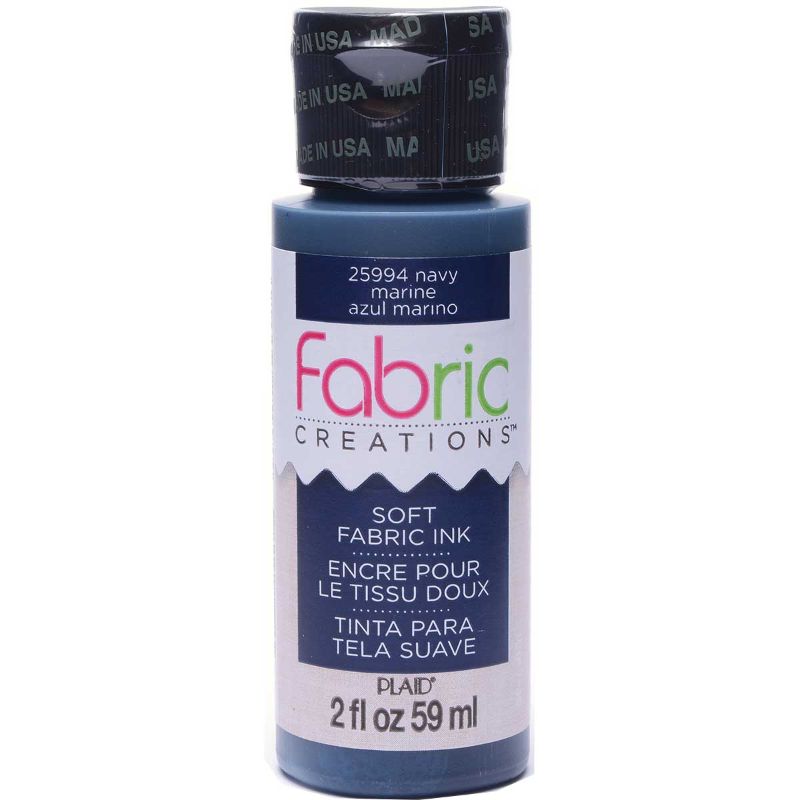 Fabric Creations Soft Fabric Ink 2oz/59ml NAVY 25994