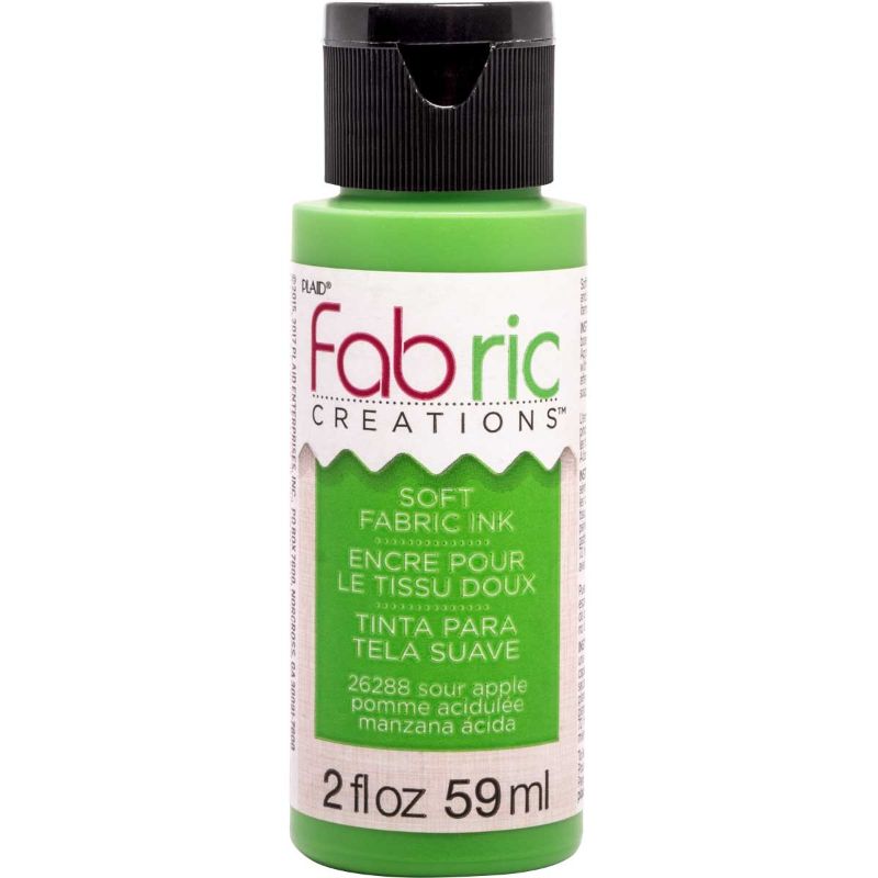 Fabric Creations Soft Fabric Ink 2oz/59ml SOUR APPLE 26288