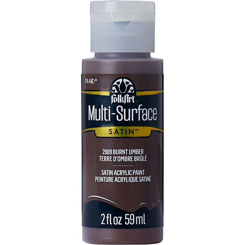 Folk Art Multi-surface Acrylic Paint 2oz/59ml BURNT UMBER 2909