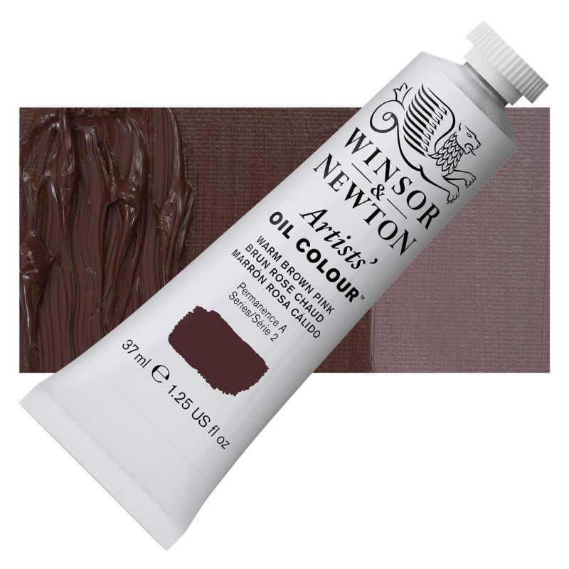 Winsor & Newton Artists Oil Colour Paint 37ml - WARM BROWN PINK S2