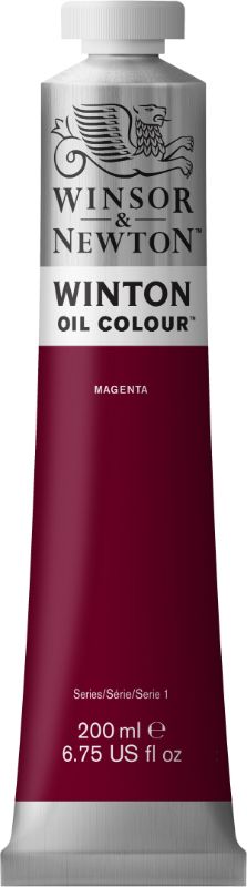 Winsor & Newton Winton Oil Paints 200ml MAGENTA 380