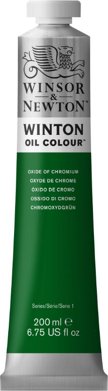 Winsor & Newton Winton Oil Paints 200ml OXIDE CHROMIUM 459