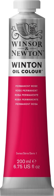 Winsor & Newton Winton Oil Paints 200ml PERMANENT ROSE 502