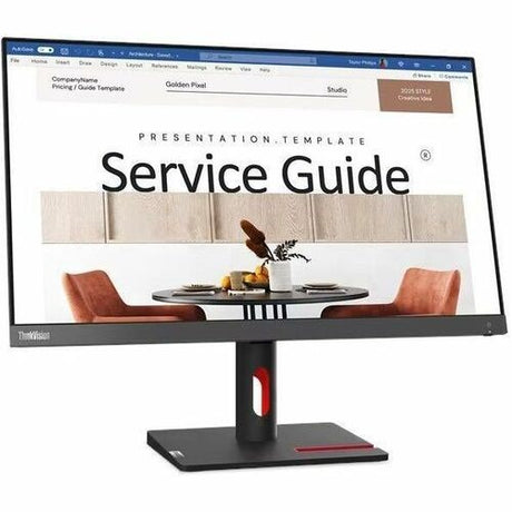 Lenovo ThinkVision S24i-30 24" Full HD monitor with 100Hz refresh rate, IPS display, and Eye Care features.