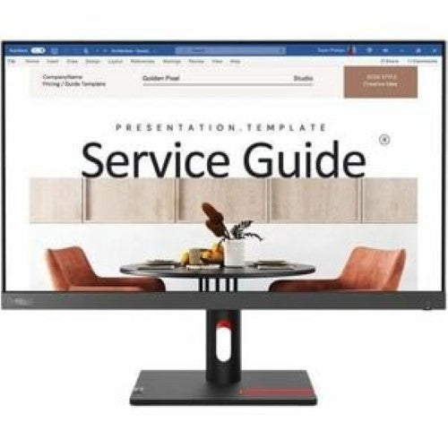Lenovo ThinkVision S24i-30 24" Full HD monitor with 100Hz refresh rate, IPS display, and Eye Care technology.