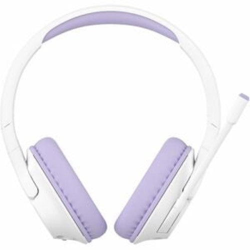 Belkin SOUNDFORM INSPIRE Lavender Over-Ear Headset offers wireless convenience, comfort, and superb sound for all ages.