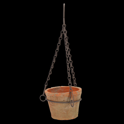 Pot Hanging - Aged Terracotta Small (12 x 8cm)