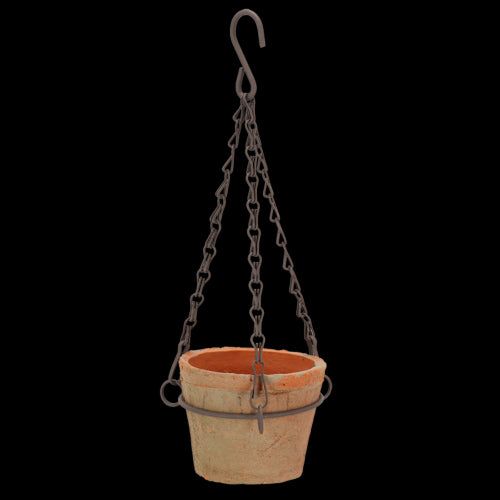 Pot Hanging - Aged Terracotta Small (12 x 8cm)