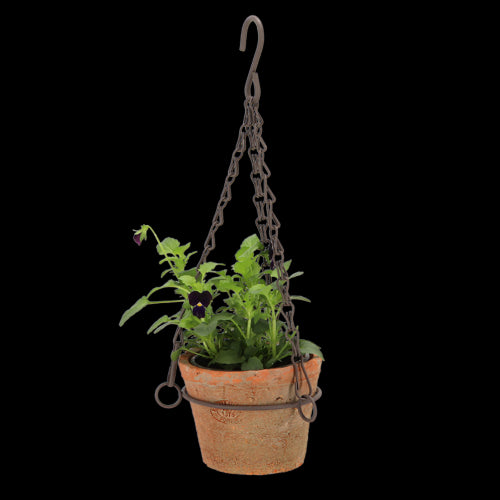 Pot Hanging - Aged Terracotta Small (12 x 8cm)