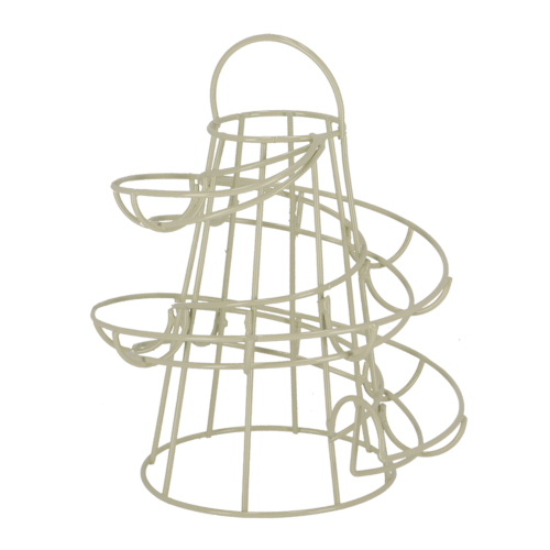 Egg Holder - Metal Spiral (18 x 18 x 22cm)