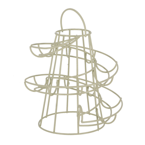 Egg Holder - Metal Spiral (18 x 18 x 22cm)