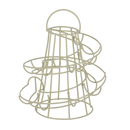 Egg Holder - Metal Spiral (18 x 18 x 22cm)