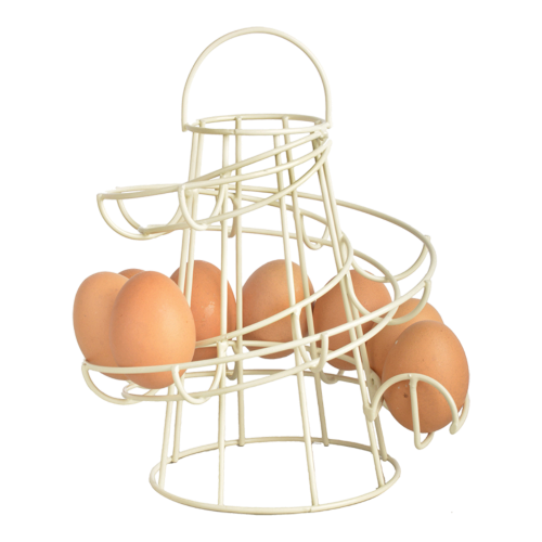 Egg Holder - Metal Spiral (18 x 18 x 22cm)