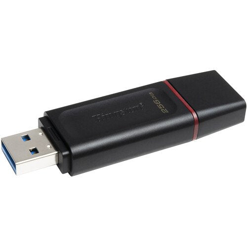 Kingston 256GB DataTraveler Exodia USB 3.2 Gen 1 Flash Drive - Stylish Black & Pink Color