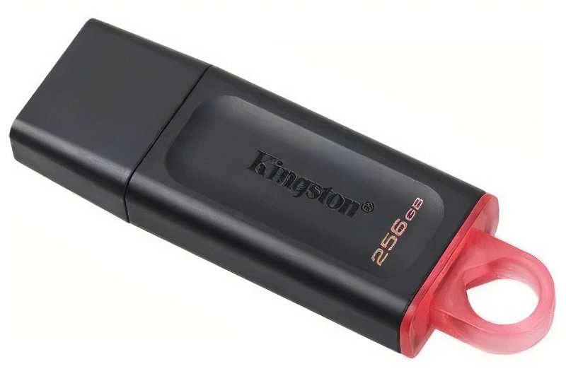 Kingston 256GB DataTraveler Exodia USB 3.2 Gen 1 Flash Drive - Stylish Black & Pink Color